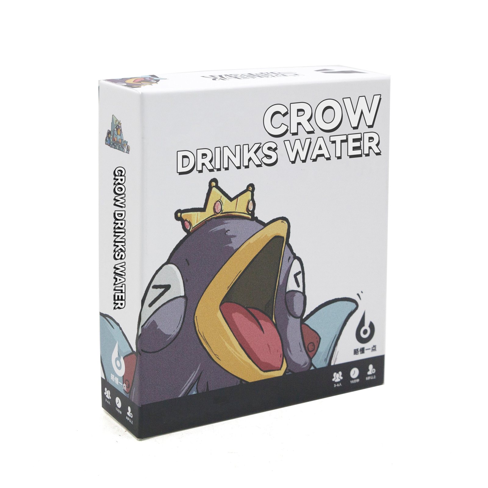 Crow Drinks Water game components